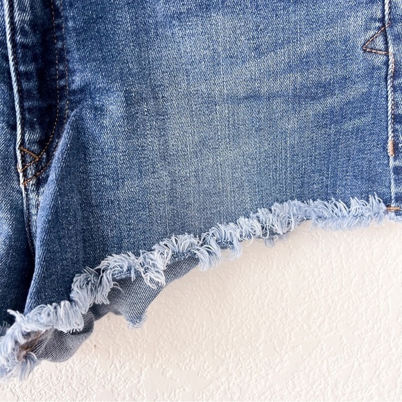 VOLCOM Stoney Stretch Micro Fit Mid Rise Denim Shorts - Picture 10 of 11